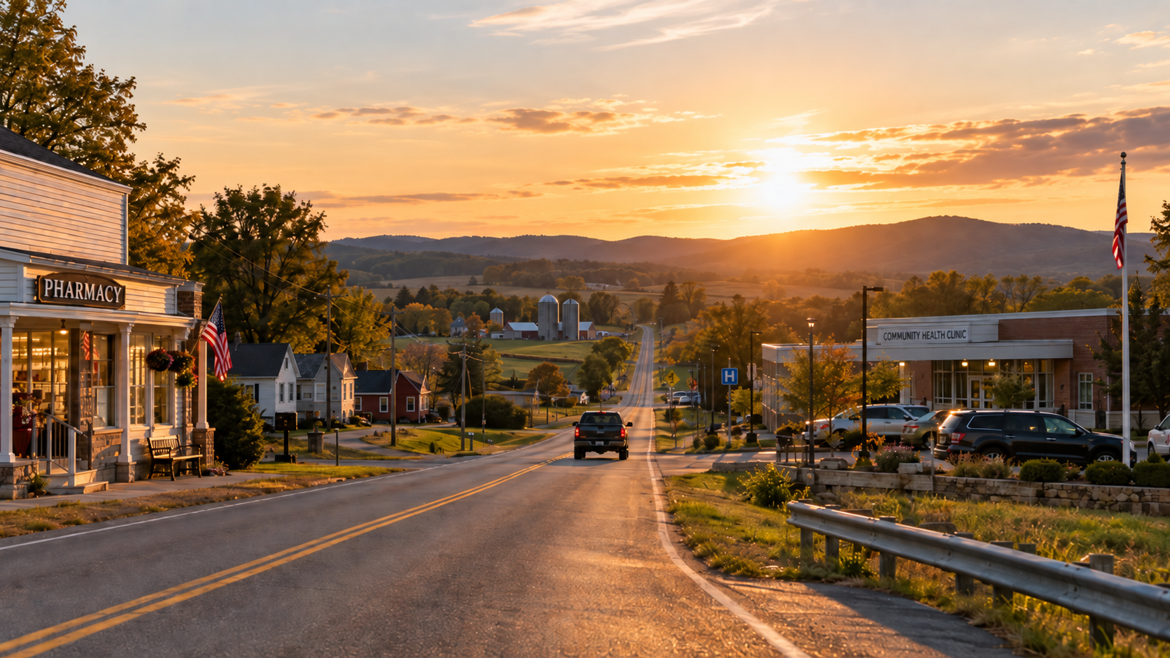 Small Town Main Street